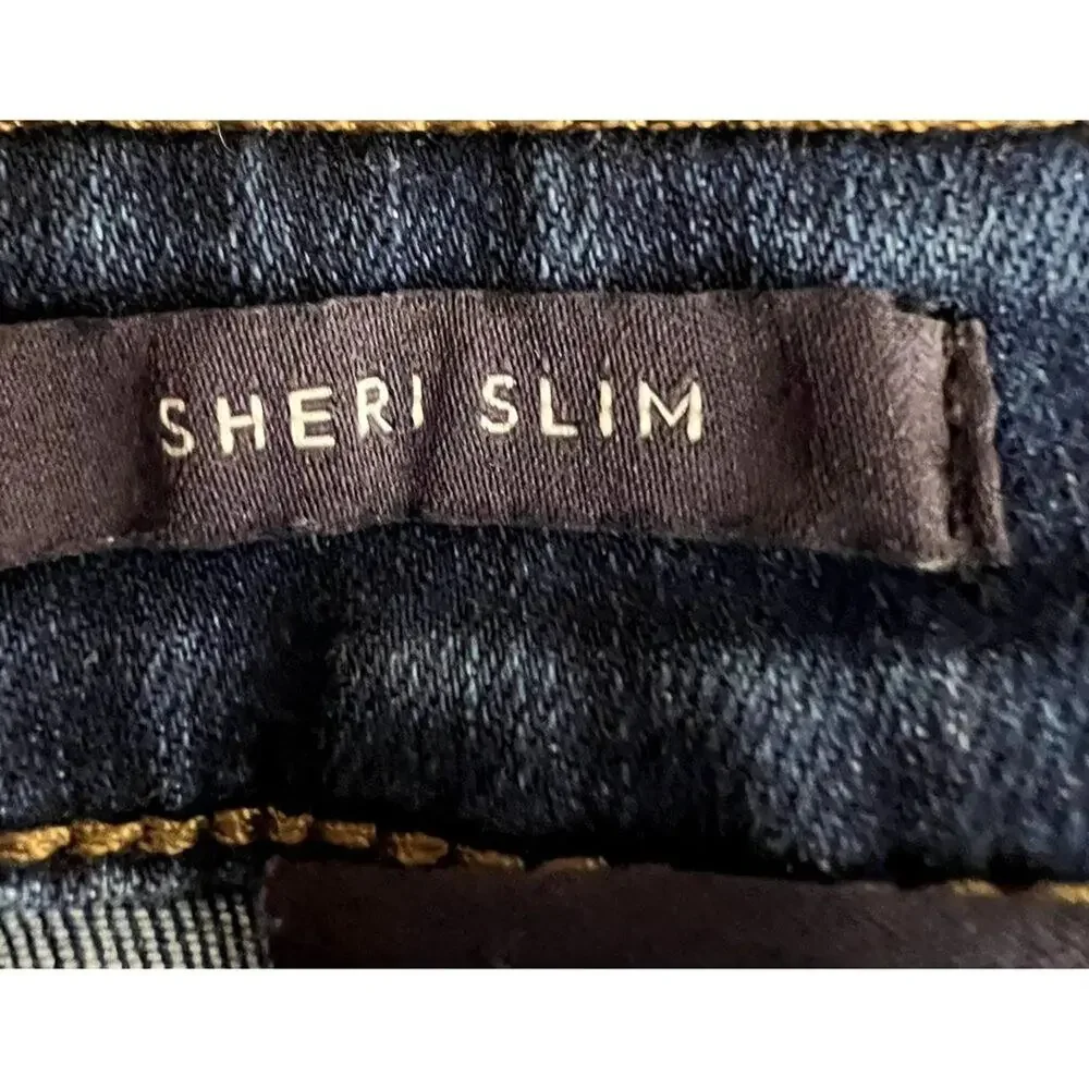 NYDJ Sheri Slim Quinn LiftTuck Technology Slimming Women 22W Plus Size Jean Blue